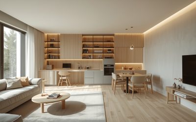 Jak mądrze układać ergonomiczne wnętrza apartamentowe i usługowe